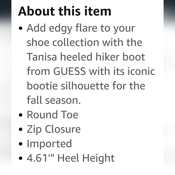 NWT GUESS ANKLE BOOTS - Picture 9 of 12